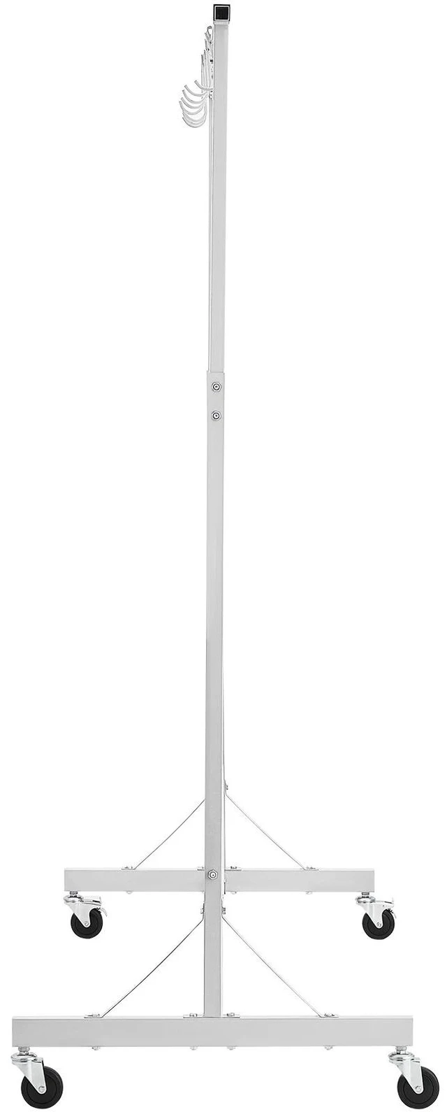 Alt view image 7 of 7 - Painting Rack Adjustable Paint Hanger 8 Hooks Auto Body Painting Stand