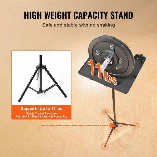 Alt view image 4 of 7 - Projector Stand Laptop Stand Tripod Adjustable Height from 26.97 to 63 in