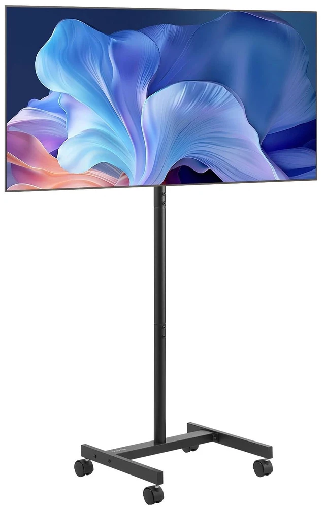 Main image of Rolling TV Stand Mobile TV Cart Holds Up to 44 lbs for 17-55 Inch Screens