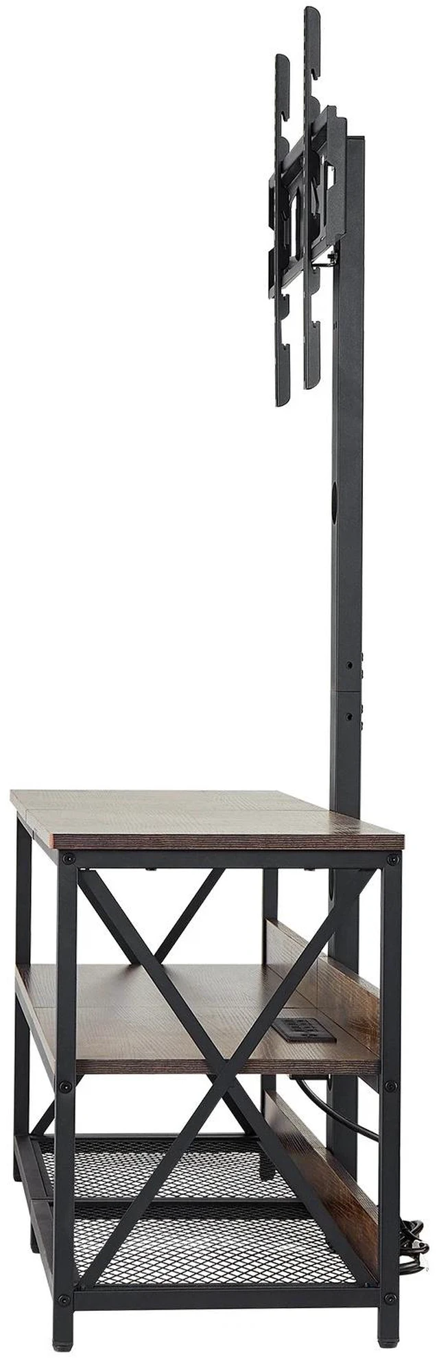 Main image of 48" TV Stand with Mount for up to 75" TV Power Outlet & Storage Cabinets