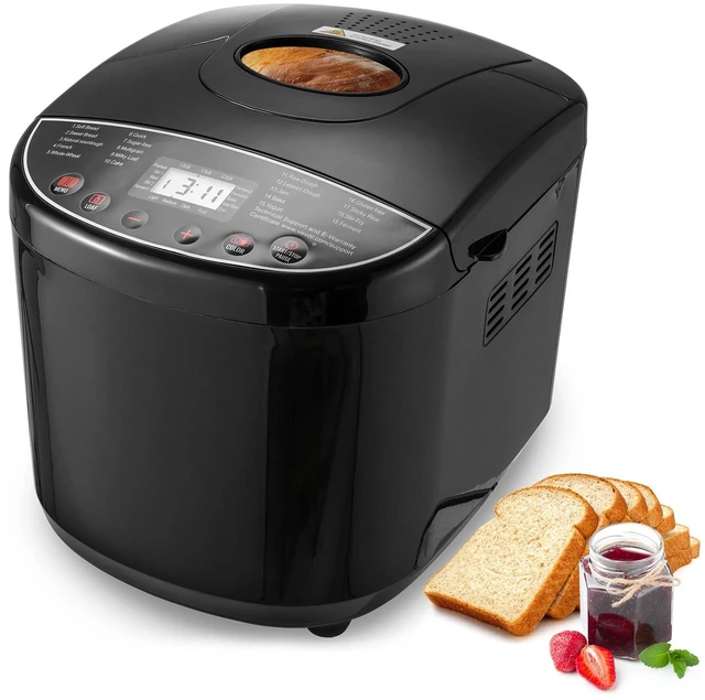 Main image of 2LB 19-in-1 Automatic Bread Maker with Nonstick Inner Pot