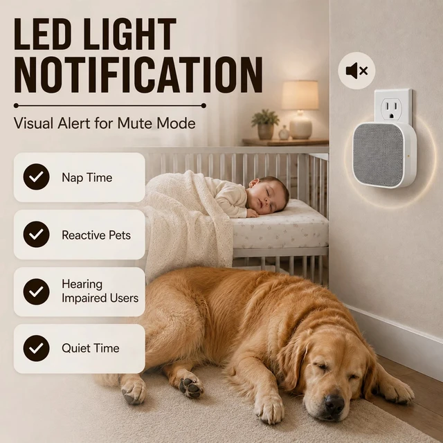 Alt view image 6 of 7 - Wireless Doorbell, White, 1 Button & 2 Receivers, 36 Melodies