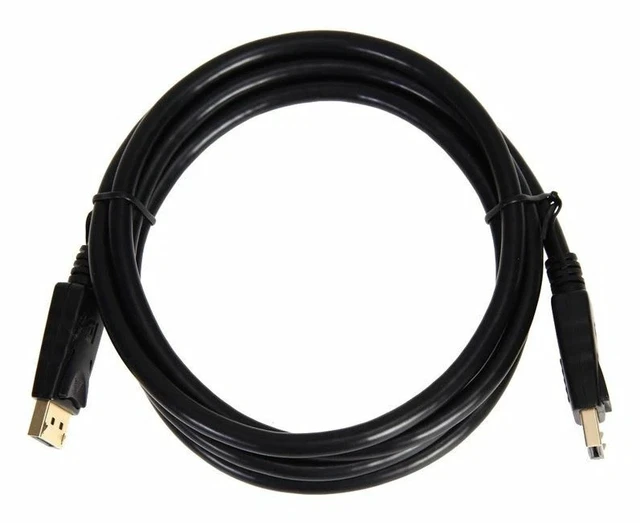Alt view image 6 of 6 - 6ft DisplayPort Cable up to 4K 120hz v1.4 DP Adapter Converter For TV Monitor PC