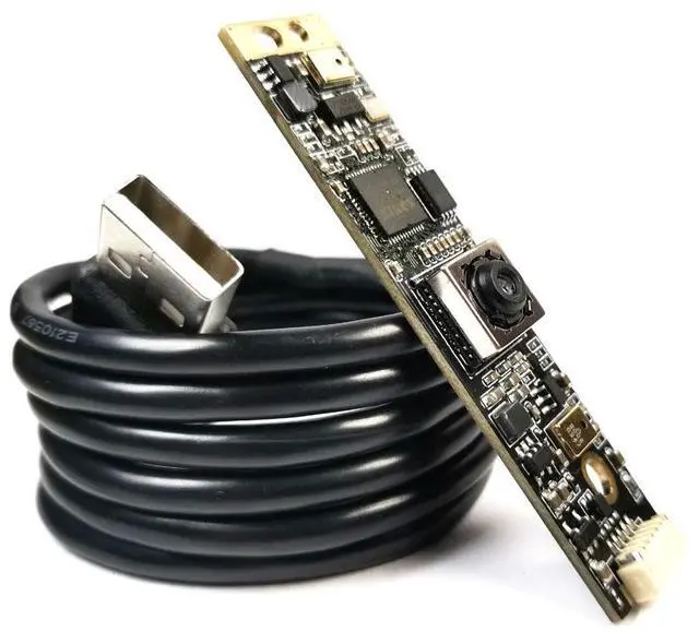 Alt view image 7 of 7 - 16MP HD 1/2.8Inch CMOS IMX298 USB Camera Module 4656Hx3496V FF Strip 78 degree MJPEG with Digital Mic for Scanning Product Vision