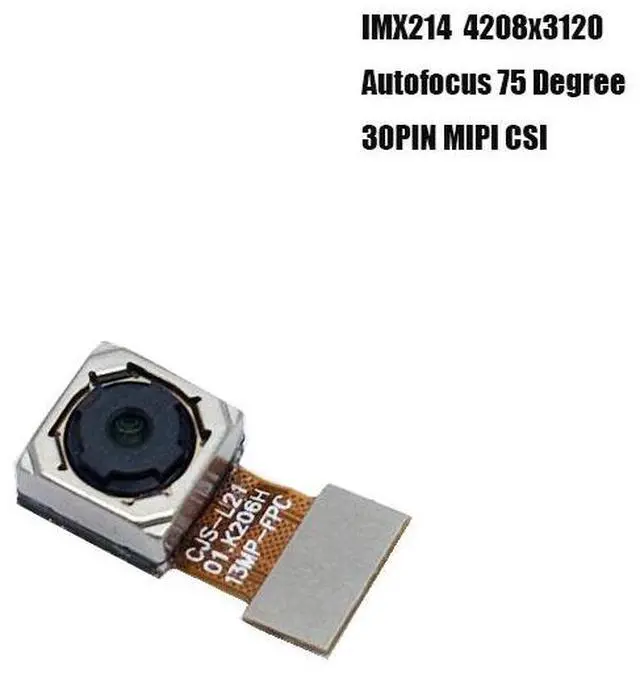Main image of 13MP HD IMX214 Mipi Camera Module Autofocus 75 Degree 4208x3120 30FPS 30PIN MIPI CSI for machine vision and face recognition