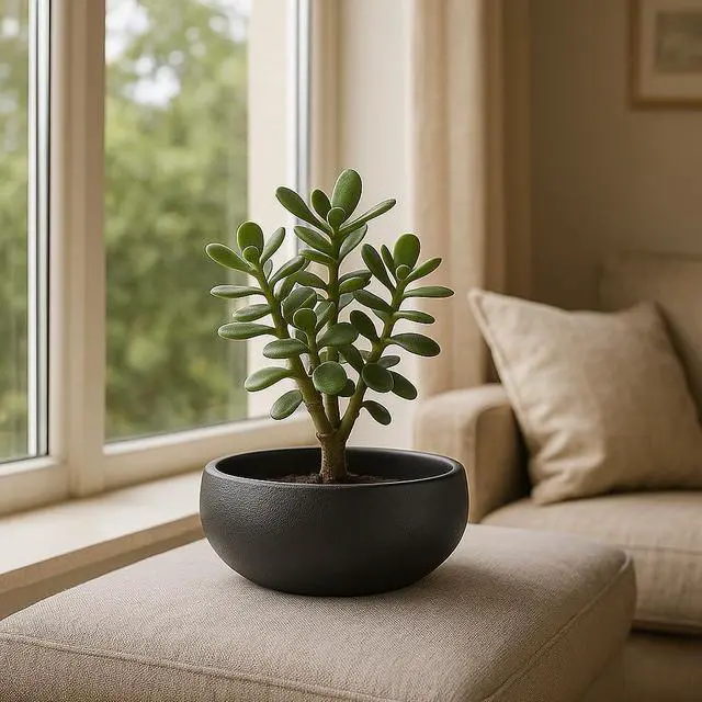 Alt view image 4 of 7 - Lotus Bowl Planter, Lotus Bowls for Planting in Water Indoors,6.5-inch Round Succulent Flower Pot with Rotating Bracket, Leak-Proof Design, Suitable for hydroponic Plants, Succulents (Black)