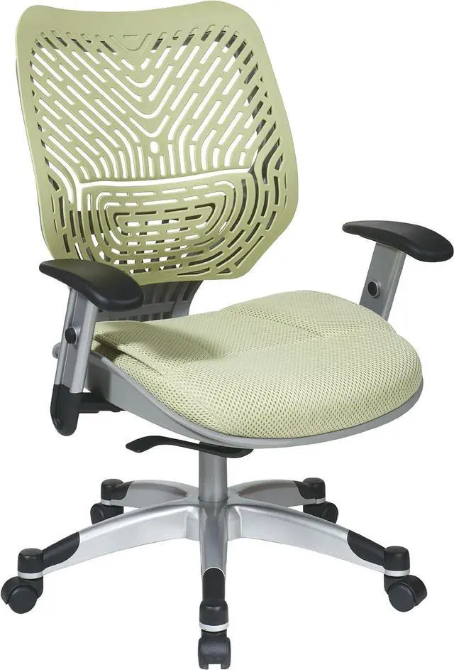 Main image of Space Seating 86 REVV Series Self-Adjusting SpaceFlex Back Office Desk Chair with Lumbar Support and Padded Mesh Seat, Kiwi