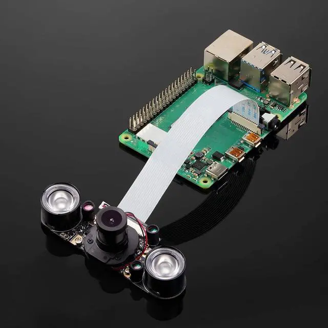 Alt view image 7 of 7 - Weewooday 2 Sets for Camera 1080P Webcam 5MP OV5647 Sensor Day and Night Vision IR-Cut Video Focus Adjustment Compatible with Raspberry Pi RPi 4 3 B/B+ 2B 3A+ 2 1 Camera