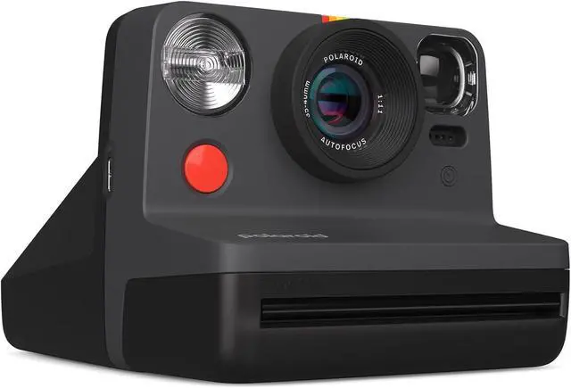 Alt view image 6 of 7 - Polaroid Now 2nd Generation I-Type Instant Camera + Film Bundle - Now Black Camera + 16 Color Photos (6248)- Black | 16 Color Photos (6248)