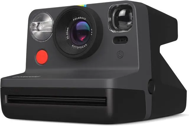 Alt view image 7 of 7 - Polaroid Now 2nd Generation I-Type Instant Camera + Film Bundle - Now Black Camera + 16 Color Photos (6248)- Black | 16 Color Photos (6248)