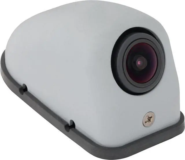 Alt view image 2 of 3 - Voyager VCMS12RGP Model VCMS12 Color Right Side CMOS Camera With Rubber Lens Cover, Gray Housing, Replaces VCMS36 and VCCSID