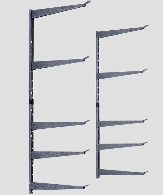 Alt view image 7 of 7 - Delta Heavy Duty Lumber Storage Rack Cycle, Holds Up to 800 lbs - Easy to Install Wood Storage Rack with Fully Adjustable Arms - Steel Construction Storage Solution for Garage, Basement & Pantry