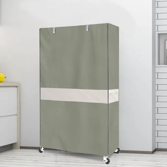 Alt view image 6 of 7 - Wire Shelf Cover Waterproof, 36" W x 14" D x 72" H Rack Protector