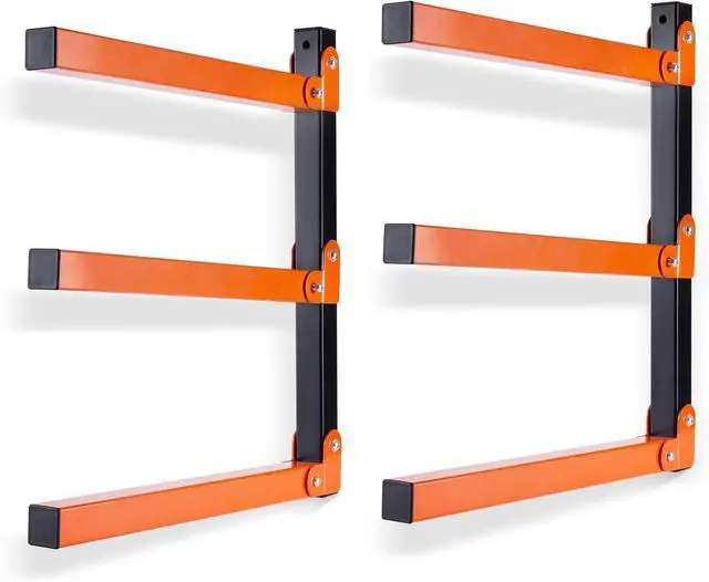 Main image of Ultrawall Wall Mount Wood Organizer and Lumber Storage Rack with 3-Level