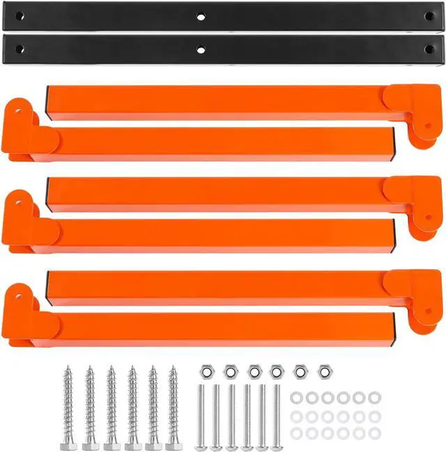 Alt view image 7 of 7 - Ultrawall Wall Mount Wood Organizer and Lumber Storage Rack with 3-Level