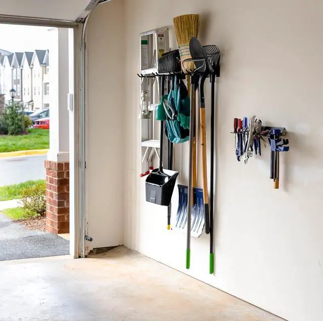 Alt view image 7 of 7 - StoreYourBoard Garage Hand Tool Organizer, Drill, Screw Driver and Wrench Sets, Hammer, Pliers, Wall Mount Storage Tool Tray, Heavy Duty Steel