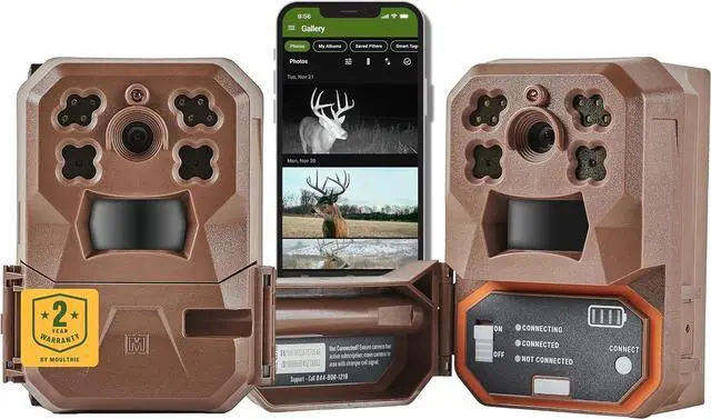 Main image of Moultrie Edge Cellular Trail Camera - 2-Pack, 33MP