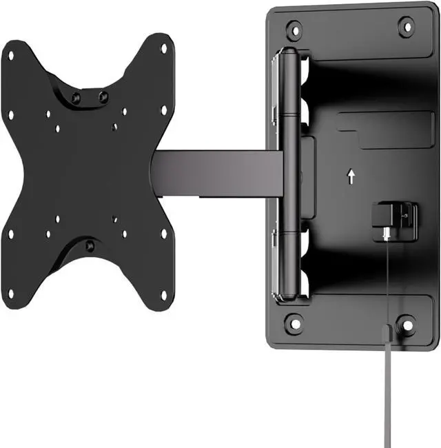 Main image of Mount-It! Lockable RV TV Mount for 23-43 Inch TVs, Full Motion Swivel Tilt Wall Mount for Camper, Travel Trailer, Motorhome, Truck & Boat, Quick Release Locking Arm, VESA 75x75-200x200mm, 77 lb