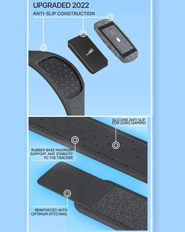 Alt view image 3 of 7 - Waist Belt for VR Trackers - 1 Pack - (Tackers Not Incl)
