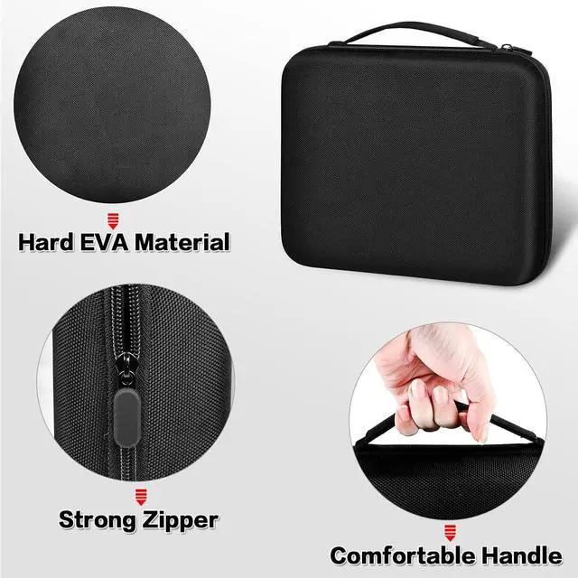 Alt view image 3 of 7 - Comecase Carrying Case for HALO Bolt Air 58830 Jump Starter and Compressor