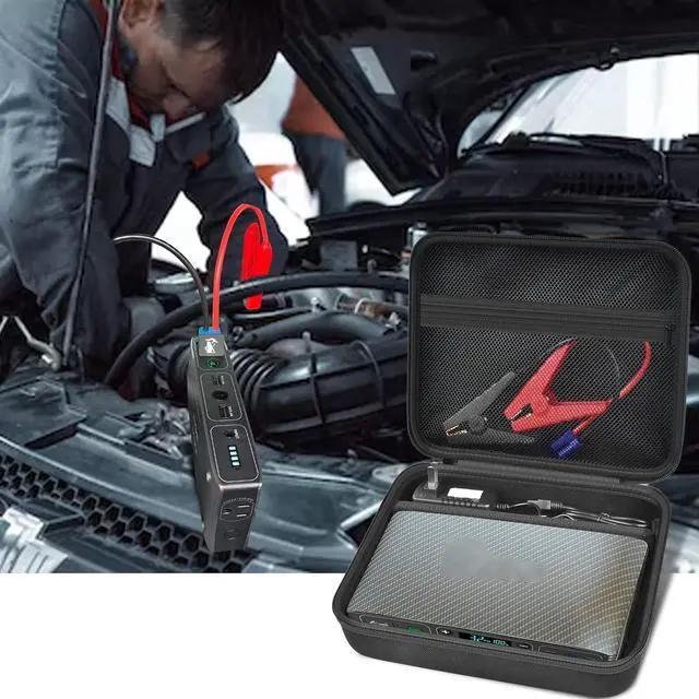 Alt view image 6 of 7 - Comecase Carrying Case for HALO Bolt Air 58830 Jump Starter and Compressor