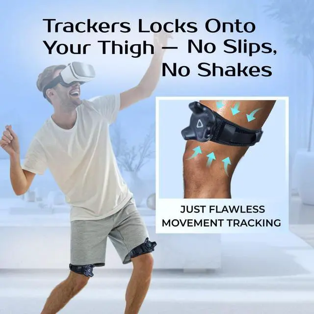 Alt view image 2 of 7 - Leg Straps - Vive Trackers Straps for HTC Vive 3.0, 2.0, Ultimate & Tundra