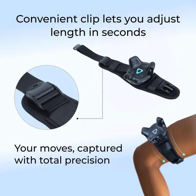Alt view image 6 of 7 - Leg Straps - Vive Trackers Straps for HTC Vive 3.0, 2.0, Ultimate & Tundra