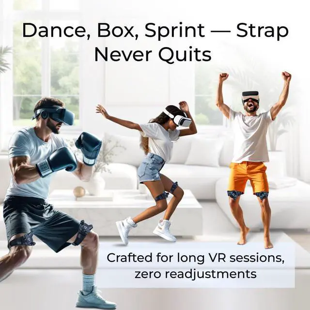 Alt view image 7 of 7 - Leg Straps - Vive Trackers Straps for HTC Vive 3.0, 2.0, Ultimate & Tundra
