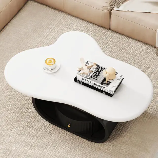 Alt view image 4 of 7 - COSVALVE Cloud Coffee Table with Storage Drawer, Side Table for Living Room