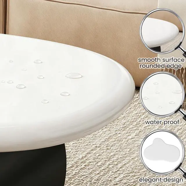 Alt view image 5 of 7 - COSVALVE Cloud Coffee Table with Storage Drawer, Side Table for Living Room