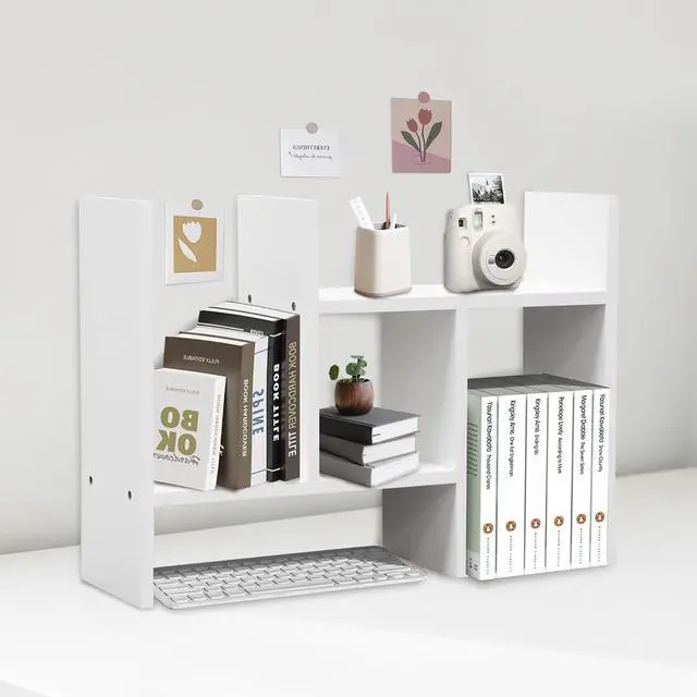 Alt view image 6 of 7 - MASAKA B&W Adjustable Stackable Office Supplies Desk Organizer