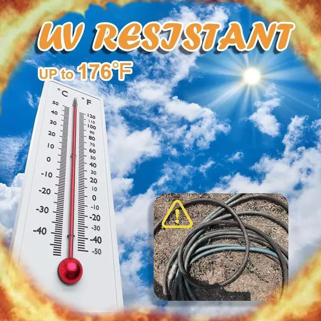Alt view image 4 of 7 - Cupohus RV Water Hose 35FT, 5/8" Extra Thick Wall Drinking Water Hose