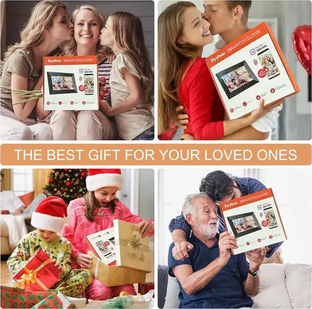 Alt view image 6 of 7 - Digital Photo Frame 10.1 inch,WiFi Digital Picture Frame