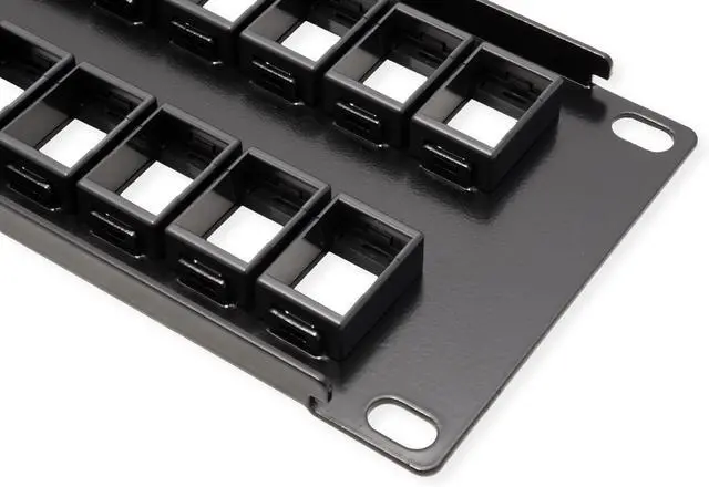 Alt view image 5 of 7 - TRENDnet 48-Port Blank Keystone 2U HD Patch Panel, TC-KP48