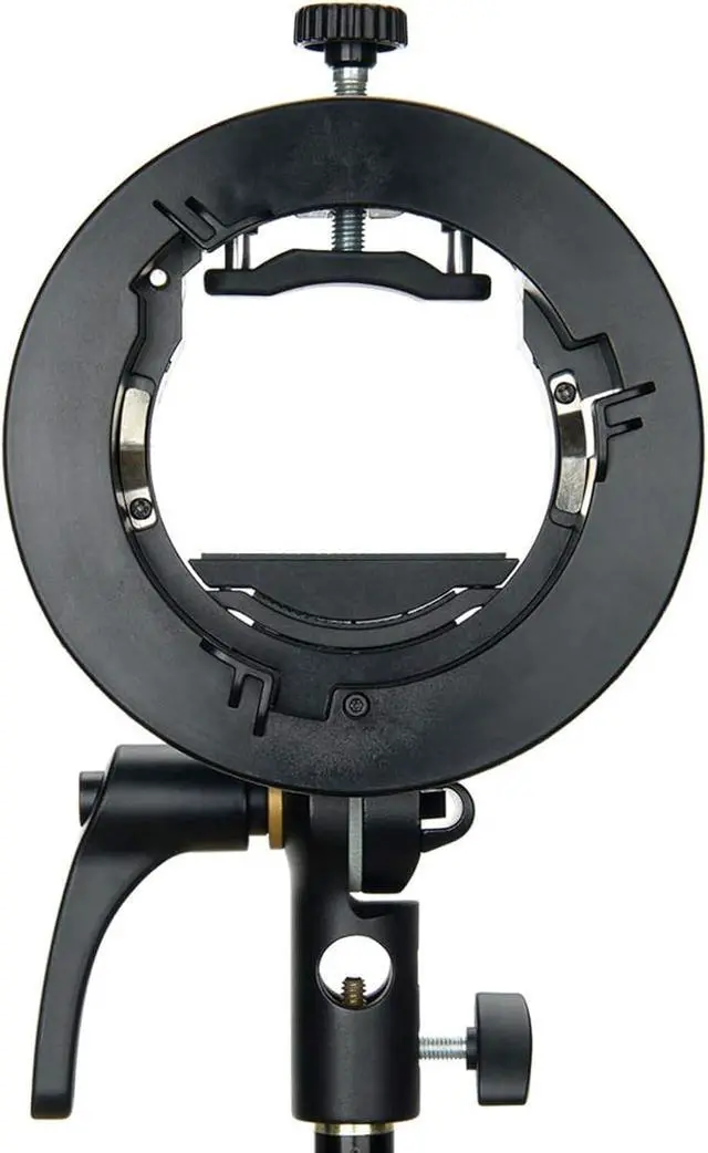 Alt view image 6 of 7 - Godox Softbox 32"x32"/80x80cm with Grid, S2 S-Type Speedlite Bracket & Bag