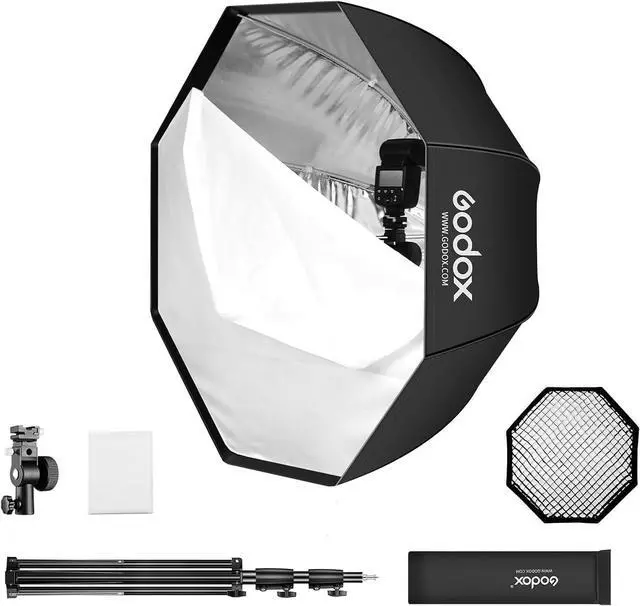 Alt view image 7 of 7 - Godox 31.5" / 80cm Octagon Flash Softbox