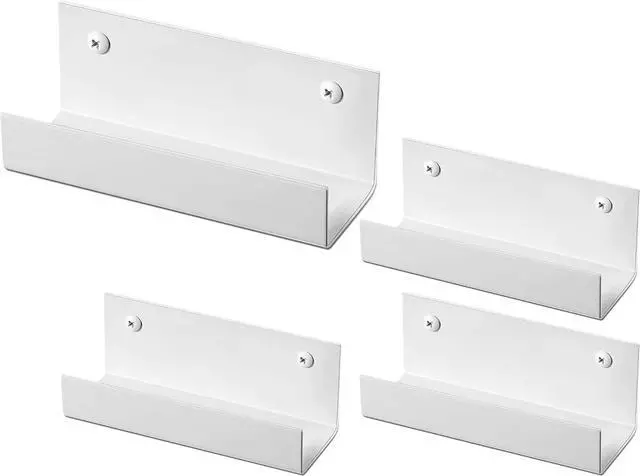 Main image of Blulu 4 Pcs Wall Mount Ladder Wall Wheelbarrow Hanger, White