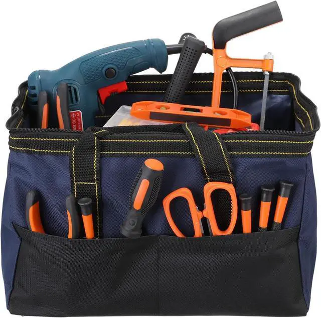 Alt view image 4 of 7 - Silkfly 16 Inch 8 Pcs Tool Bags for Men,Waterproof Tools Organizer Bag