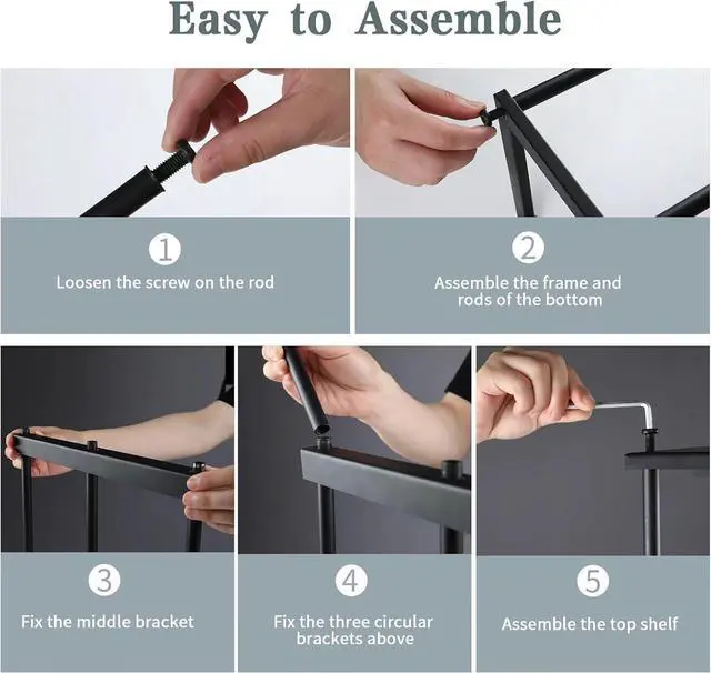 Alt view image 6 of 6 - Camping Chair Rack for Garage Storage,Garage Organization Wall