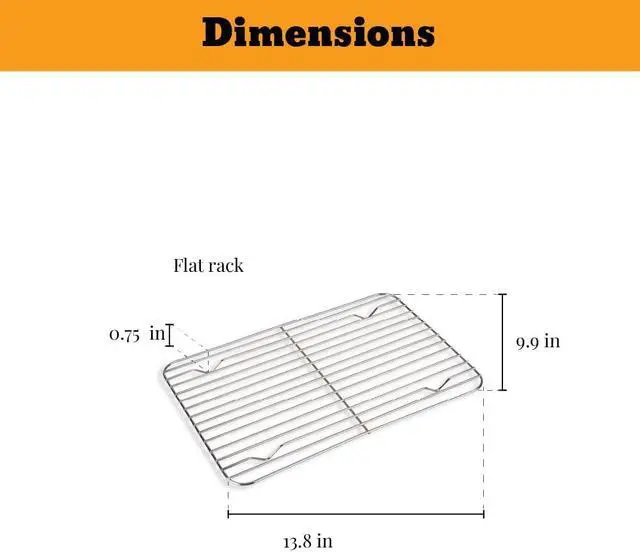 Alt view image 4 of 6 - Granite Ware Open Roasting Pan with Flat Rack (Speckled Black) - Accommodates up to 25 lb poultry or roast.