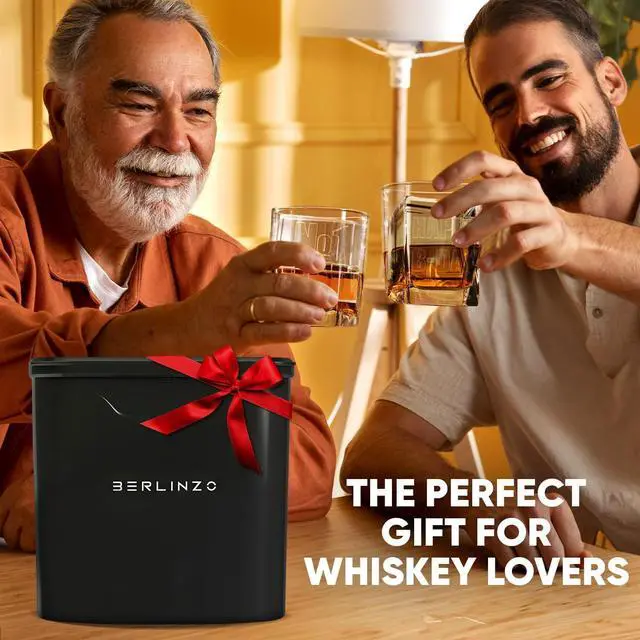Alt view image 3 of 7 - Berlinzo Clear Ice Cube Maker Mold - 4 2.1in Whiskey Squares, Non-Electric