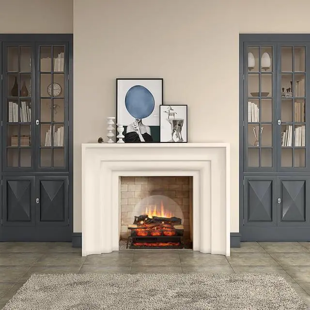 Alt view image 7 of 7 - LegendFlame 23" W Free Standing Electric Fireplace Log Set (EF290), Fireplace Insert, Heater 750W/1500W, Crackling Sound, Remote Control