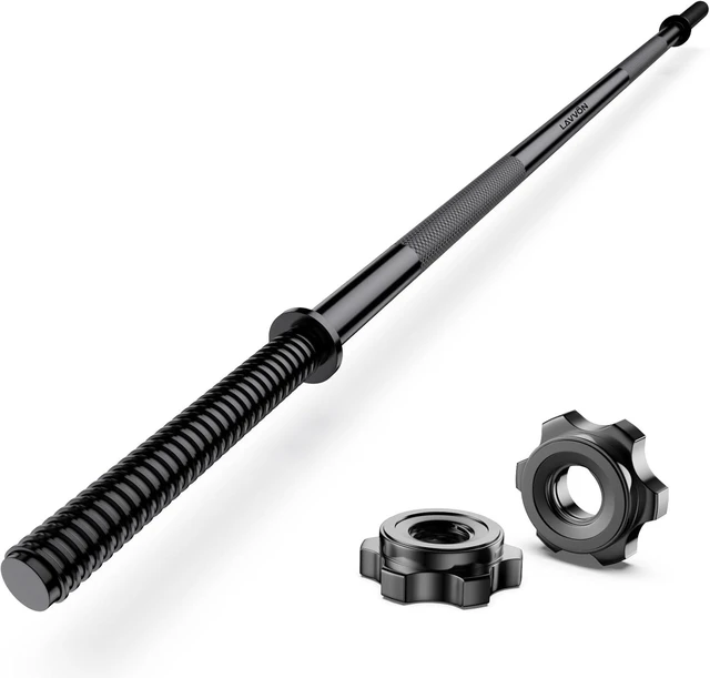 Main image of 55" Weight Lifting Bar, 1"Standard Straight Barbell Bars for Weight lifting