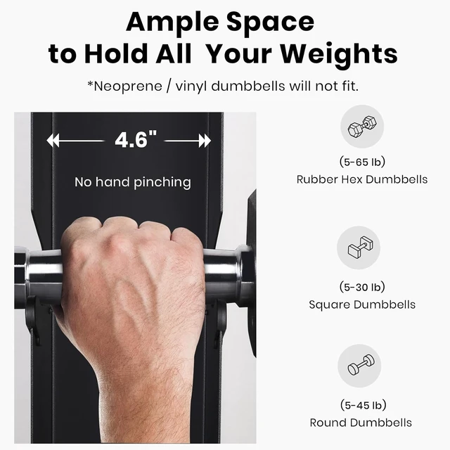 Alt view image 6 of 7 - LIONSCOOL Dumbbell Rack Stand Only, A-Frame Rolling Weight Storage and Tray