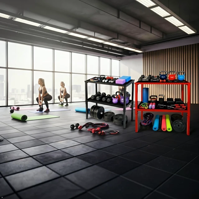Alt view image 2 of 7 - Adjustable Dumbbell/Kettlebell Rack Stand 500-800LB Heavy Duty