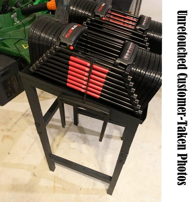 Alt view image 6 of 7 - Adjustable Dumbbell/Kettlebell Rack Stand 500-800LB Heavy Duty