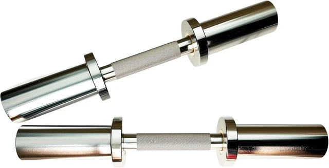 Alt view image 4 of 7 - qibylift Olympic Dumbbell Handles,Loadable Dumbbell Bars, Set of 2