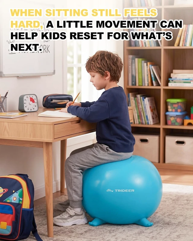 Alt view image 2 of 7 - Trideer Flexible Seating for Classroom, Yoga Ball Chairs for Kids
