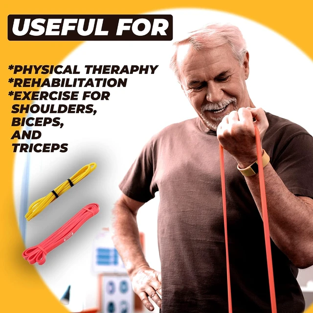 Alt view image 5 of 7 - Draper's Strength Heavy Duty Resistance Stretch Loop Bands for Powerlifting Workout Exercise and Assisted Pull Ups