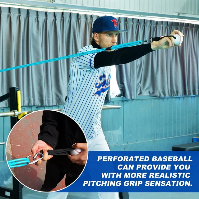 Alt view image 7 of 7 - SunNordik Resistance Bands for Pitchers with Carry Bag